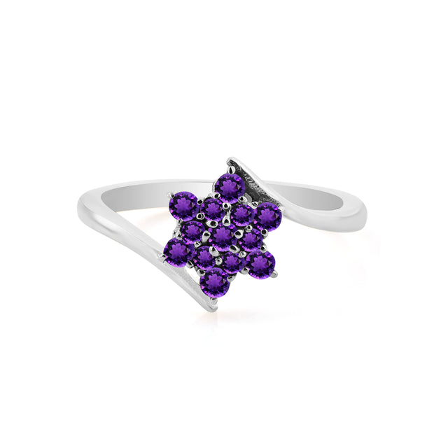 Amethyst Gemstone Solid 925 Sterling Silver Ring
