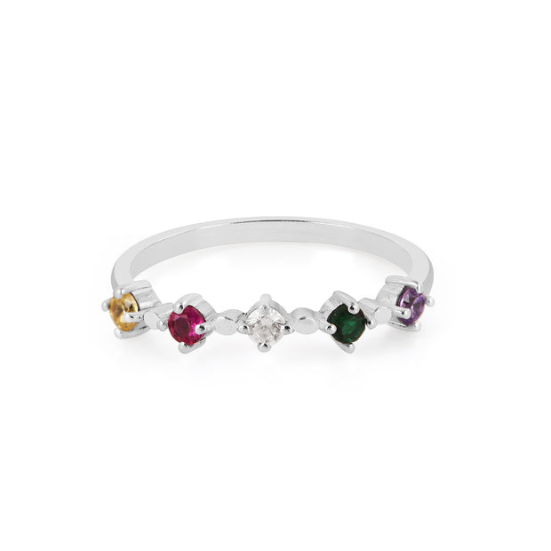 Amethyst Gemstone Solid 925 Sterling Silver Ring