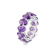 Amethyst Gemstone Solid 925 Sterling Silver Ring