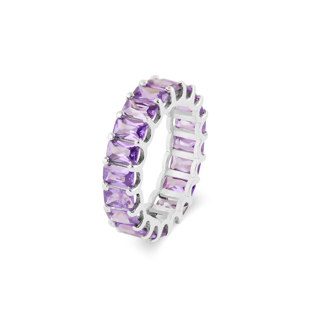 Amethyst Gemstone Solid 925 Sterling Silver Ring