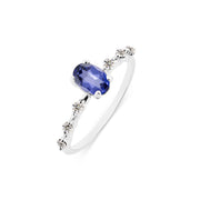 Tanzanite Gemstone Solid 925 Sterling Silver Ring