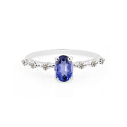 Tanzanite Gemstone Solid 925 Sterling Silver Ring