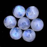 Natural Moonstone 9 MM Round Cabochon Loose Gemstone