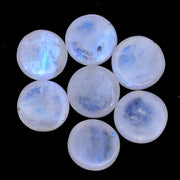 Natural Moonstone 9 MM Round Cabochon Loose Gemstone