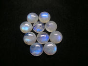 Natural Moonstone 8 MM Round Cabochon Loose Gemstone