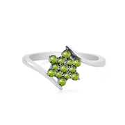 Peridot Gemstone Solid 925 Sterling Silver Ring