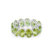 Peridot Gemstone Solid 925 Sterling Silver Ring