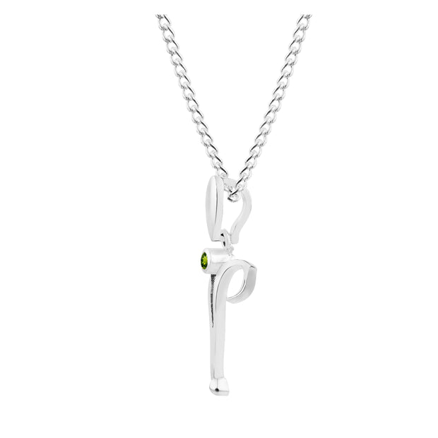 Peridot Gemstone Solid 925 Sterling Silver Pendant