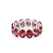 Garnet Gemstone Solid 925 Sterling Silver Ring