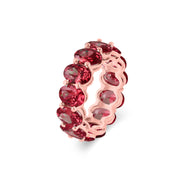 Garnet Gemstone Solid 14k Rose Gold Ring