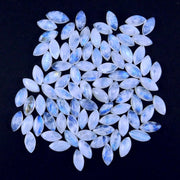 Natural Moonstone 3x6 MM Marquise Cabochon Loose Gemstone