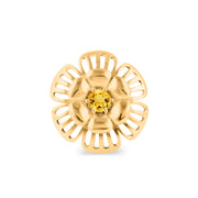 Citrine Gemstone Solid 14k Yellow Gold Ring