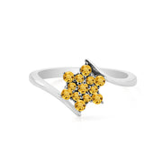 Citrine Gemstone Solid 925 Sterling Silver Ring