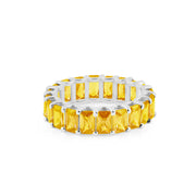 Citrine Gemstone Solid 925 Sterling Silver Ring