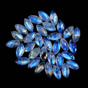 Natural Moonstone 4X8 MM Marquise Cabochon Loose Gemstone