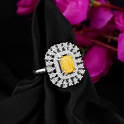 Citrine Gemstone Solid 925 Sterling Silver Ring