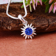 Tanzanite Gemstone Solid 925 Sterling Silver Pendant