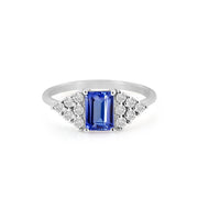 Tanzanite Gemstone Solid 925 Sterling Silver Ring