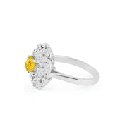 Citrine Gemstone Solid 925 Sterling Silver Ring