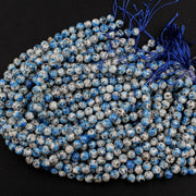 Natural K2 Jasper Gemstone Round Smooth Beads String