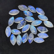 Natural Moonstone 5X10 MM Marquise Cabochon Loose Gemstone