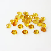 Natural Citrine 5x3 MM Oval  Cut Loose Gemstone