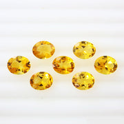 Natural Citrine 5x3 MM Oval  Cut Loose Gemstone