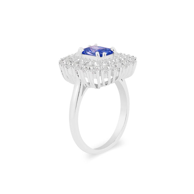 Tanzanite Gemstone Solid 925 Sterling Silver Ring