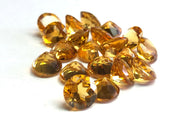 Natural Citrine 6 MM Round Cut Loose Gemstone