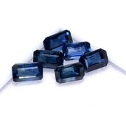 Natural Blue Sapphire 6x4 MM Octagon Cut Loose Gemstone