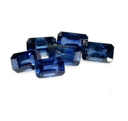 Natural Blue Sapphire 6x4 MM Octagon Cut Loose Gemstone