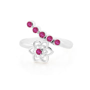 Ruby Gemstone Solid 925 Sterling Silver Ring