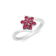 Ruby Gemstone Solid 925 Sterling Silver Ring