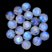 Natural Moonstone 7 MM Round Cabochon Loose Gemstone
