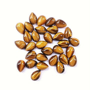 Natural Tiger's Eye 7x5 MM Pear Cabochon Loose Gemstone