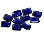 Natural Blue Sapphire 7x5 MM Octagon Cut Loose Gemstone