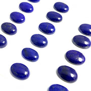 Natural Lapis Lazuli 7x5 MM Oval Cabochon Loose Gemstone