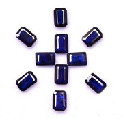 Natural Blue Sapphire 7x5 MM Octagon Cut Loose Gemstone