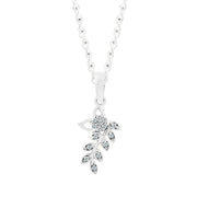 White Topaz Gemstone Solid 925 Sterling Silver Pendant