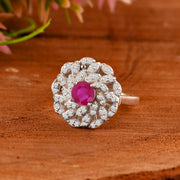 Ruby Gemstone Solid 925 Sterling Silver Ring