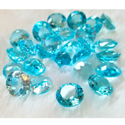Natural Sky Blue Topaz 8 MM Round Cut Loose Gemstone