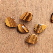 Natural Tiger's Eye 8x5 MM Pear Cabochon Loose Gemstone
