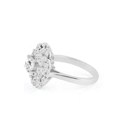 White Topaz Gemstone Solid 925 Sterling Silver Ring