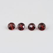 Natural Garnet 6 MM Round Cut Loose Gemstone