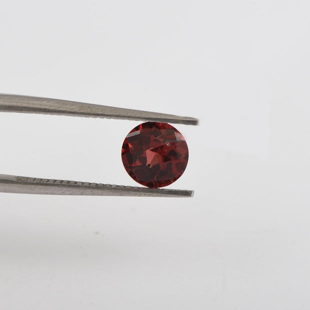 Natural Garnet 6 MM Round Cut Loose Gemstone