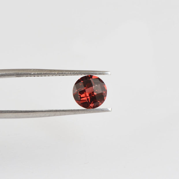 Natural Garnet 6 MM Round Cut Loose Gemstone
